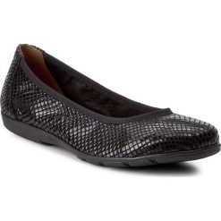 Baleriny damskie lakierowane: Baleriny CAPRICE - 9-22150-29 Black Reptile 010