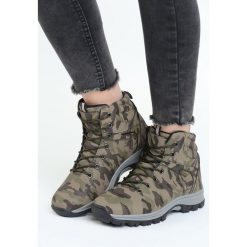 Moro Traperki Dream. Szare buty zimowe damskie Born2be, z okrągłym noskiem. Za 79,99 zł.