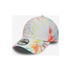 New Era New York Yankees Tie Dye Czapka z daszkiem Biały Wielokolorowy. Białe czapki męskie New Era, z haftami, z bawełny. Za 137,95 zł.
