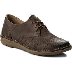 Półbuty LASOCKI COMFORT EPOKA-01. Niebieskie półbuty damskie Lasocki Comfort, bez wzorów, ze skóry, bez obcasa, bez zapięcia. Za 149,99 zł.