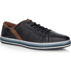 Buty męskie 88-M-803-1. Czarne buty sportowe męskie Wittchen, z gumy, na sznurówki. Za 459,00 zł.