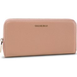 Duży Portfel Damski COCCINELLE - DW5 Metallic Soft E2 DW5 11 04 01 Pivoine P08. Różowe portfele damskie marki Coccinelle, bez wzorów, ze skóry. Za 599,90 zł.