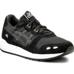 Sneakersy ASICS - Gel-Lyte H8C0L Black 9090. Czarne półbuty damskie Asics, bez wzorów, ze skóry, klasyczne, bez obcasa, na płaskiej podeszwie, bez zapięcia. W wyprzedaży za 219,00 zł.