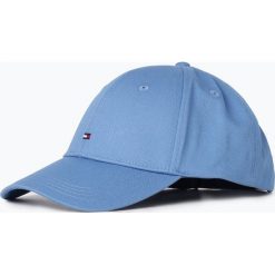 Tommy Hilfiger - Męska czapka z daszkiem, niebieski. Niebieskie czapki męskie marki TOMMY HILFIGER, bez wzorów, z bawełny, sportowe. Za 129,95 zł.