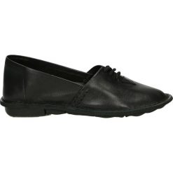 Baleriny - 154R2 BLACK. Żółte baleriny damskie marki Venezia, ze skóry. Za 249,00 zł.