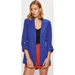 Only - Marynarka. Niebieskie kamizelki damskie ONLY, l, bez wzorów, z elastanu. W wyprzedaży za 189,90 zł.
