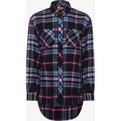Tommy Jeans - Bluzka damska, niebieski. Niebieskie bluzki damskie Tommy Jeans, m, bez wzorów, z jeansu, bez kołnierzyka, bez rękawów. Za 399,95 zł.