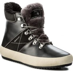 Botki GANT - Amy 15541999 Black G00. Czarne botki damskie skórzane marki GANT. W wyprzedaży za 369,00 zł.