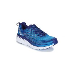 Buty do biegania Hoka one one CLIFTON 4. Niebieskie buty sportowe męskie marki Hoka One One, bez zapięcia, do biegania. Za 455,20 zł.
