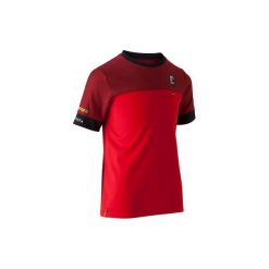 Koszulka FF100 Belgia. Czerwone t-shirty męskie marki KIPSTA. Za 44,99 zł.