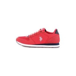 Buty U.S Polo Assn. U.S. POLO ASSN. WILYS4087S9/HN1. Czerwone trampki męskie U.S. Polo Assn., bez wzorów, bez zapięcia. Za 308,83 zł.