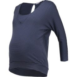 Bluzki damskie: Queen Mum STRIPE NURSING Bluzka z długim rękawem blue