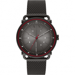 Zegarek ARMANI EXCHANGE - Rocco AX2902 Black/Black. Czarne zegarki męskie Armani Exchange. W wyprzedaży za 639,00 zł.