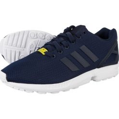 Granatowe Wygodne Buty Adidas ZX Flux 841. Niebieskie sneakersy damskie marki Molly.pl, z gumy. Za 349,00 zł.