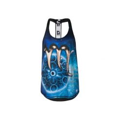 BLUZKA HOROSCOPE - SCORPIO. Niebieskie bluzki sportowe damskie marki Feelj!, z dzianiny. Za 129,00 zł.