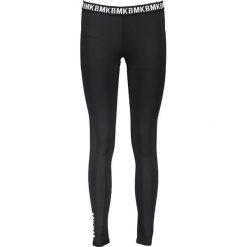 Legginsy we wzory: Legginsy funkcyjne w kolorze czarnym