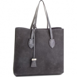 Torebka COCCINELLE - CH6 Celene Suede E1 CH6 11 01 01 Fume/Fume Y28. Szare torebki klasyczne damskie Coccinelle, ze skóry. W wyprzedaży za 979,00 zł.