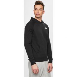 The North Face - Bluza. Czarne bluzy męskie marki The North Face, s, z nadrukiem, z bawełny, z kapturem, bez rękawów, z kapturem. Za 299,90 zł.