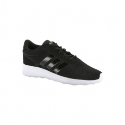 Buty damskie do szybkiego marszu Lite Racer w kolorze czarnym. Czarne buty do fitnessu damskie marki Adidas, z kauczuku. Za 199,99 zł.