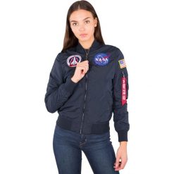 ALPHA INDUSTRIES MA-1 TT NASA REVERSIBLE WMN > 186022-07. Kurtki damskie Alpha Industries, xs, bez wzorów, z nylonu, vintage, bez kaptura. W wyprzedaży za 549,99 zł.