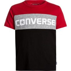 T-shirty chłopięce z nadrukiem: Converse COLOURBLOCKED GRAPHIC TEE Tshirt z nadrukiem red