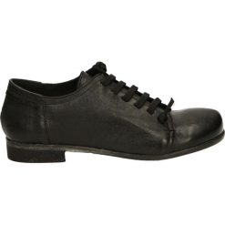 Półbuty - FEET609 MO NE. Czarne półbuty damskie skórzane marki Venezia. Za 299,00 zł.