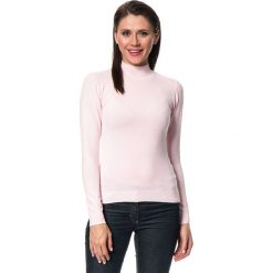 Golfy damskie: Sweter w kolorze jasnoróżowym