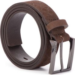 Pasek Męski JOOP! - 7253 1090293 205. Pomarańczowe paski męskie JOOP!, w paski, ze skóry. W wyprzedaży za 219,00 zł.