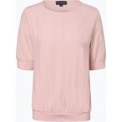 Franco Callegari - T-shirt damski, różowy. Różowe t-shirty damskie marki Franco Callegari, z aplikacjami, bez kołnierzyka. Za 39,95 zł.