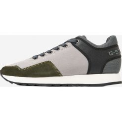 G-Star Raw - Buty. Szare sneakersy męskie G-Star RAW, ze skóry, na sznurówki. W wyprzedaży za 269,90 zł.