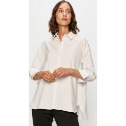 Tally Weijl - Koszula. Bluzki damskie TALLY WEIJL, s, bez wzorów, z elastanu, klasyczne, z klasycznym kołnierzykiem, z długim rękawem. Za 79,90 zł.