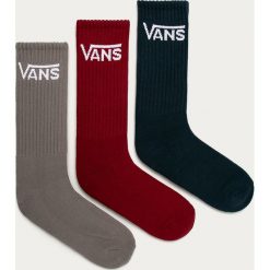 Vans - Skarpetki (3-pack). Skarpetki męskie Vans, bez wzorów, z elastanu. Za 59,90 zł.