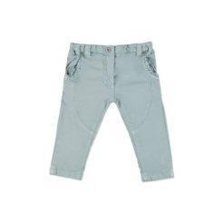 STEIFF Girls Mini Spodnie mint. Zielone spodnie chłopięce marki Steiff, z bawełny. Za 132,00 zł.