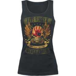 Topy damskie: Five Finger Death Punch Locked & Loaded Top damski czarny