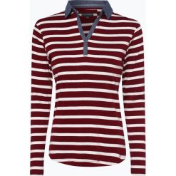 Franco Callegari - Damska koszulka z długim rękawem, czerwony. Zielone t-shirty damskie marki Franco Callegari, z napisami. Za 49,95 zł.