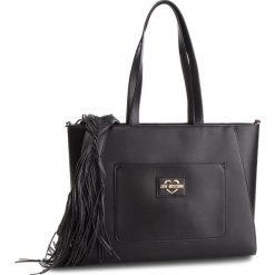 Torebka LOVE MOSCHINO - JC4068PP17LG0000 Nero. Czarne torebki klasyczne damskie marki Love Moschino, ze skóry ekologicznej. Za 1039,00 zł.
