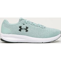 Under Armour - Buty UA W Charged Pursuit 2 Twist. Niebieskie buty sportowe damskie Under Armour, z gumy. Za 329,90 zł.