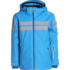 CMP BOY SNAPS HOOD JACKET Kurtka narciarska river. Niebieskie kurtki dziewczęce marki CMP, z poliesteru, narciarskie. W wyprzedaży za 230,45 zł.