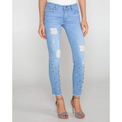 Salsa Jeans Dżinsy Niebieski. Niebieskie rurki damskie Salsa Jeans, z aplikacjami, z elastanu. Za 740,95 zł.