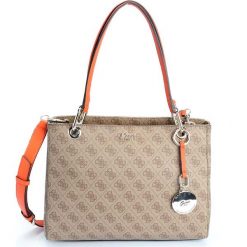 Guess Torebka "Jacqui". Torebki worki damskie Guess, w paski, ze skóry. Za 459,00 zł.