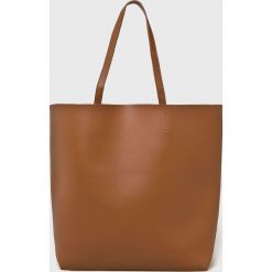 Tally Weijl - Torebka. Pomarańczowe torby damskie na zakupy marki TALLY WEIJL, z materiału, na ramię, duże. Za 89,90 zł.