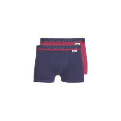 Bokserki DIM MIX AND DOTS X3. Niebieskie bokserki męskie DIM, bez wzorów. Za 89,00 zł.