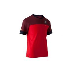 Koszulka FF100 Hiszpania. Czerwone t-shirty męskie marki KIPSTA. Za 24,99 zł.