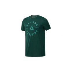 T-shirty z krótkim rękawem Reebok Sport Koszulka GS Training Speedwick. Czarne koszulki męskie Reebok Sport, s, bez wzorów, sportowe, bez kołnierzyka, z krótkim rękawem, krótkie. Za 89,95 zł.