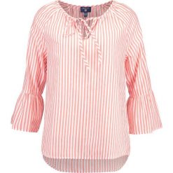 Bluzki damskie: GANT STRIPED RUFFLED SLEEVE Bluzka strong coral