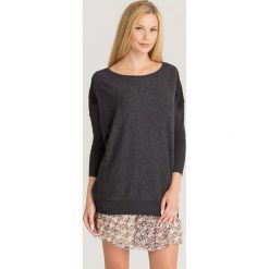SWETER LIU JO. Czarne swetry damskie Liu Jo, s, z haftami, z kaszmiru, bez rękawów, bez kaptura. Za 699,00 zł.