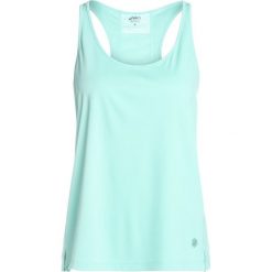 ASICS LOOSE TANK Koszulka sportowa opal green heather. Zielone t-shirty damskie marki Asics, xl, z materiału. Za 129,00 zł.