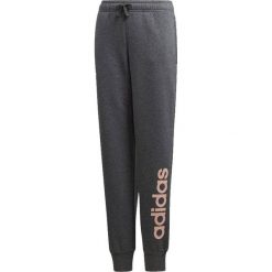 Spodnie dresowe damskie: Adidas Spodnie adidas YG Linear Pant DJ1309 DJ1309 szary 146 cm