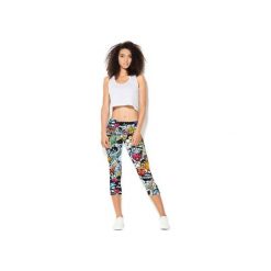 Legginsy CP-011 107. Legginsy sportowe damskie Colour pleasure, xl, bez wzorów, z dzianiny, na fitness i siłownię. Za 99,00 zł.