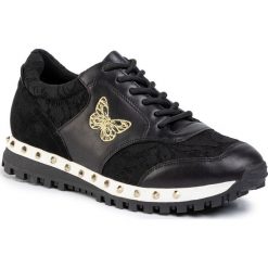 Sneakersy TWINSET - Running 192TCP068 Nero 00006. Czarne półbuty damskie Twinset, ze skóry. W wyprzedaży za 819,00 zł.